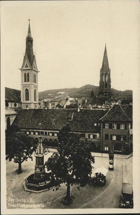 Freiburg Breisgau Franziskanerplatz