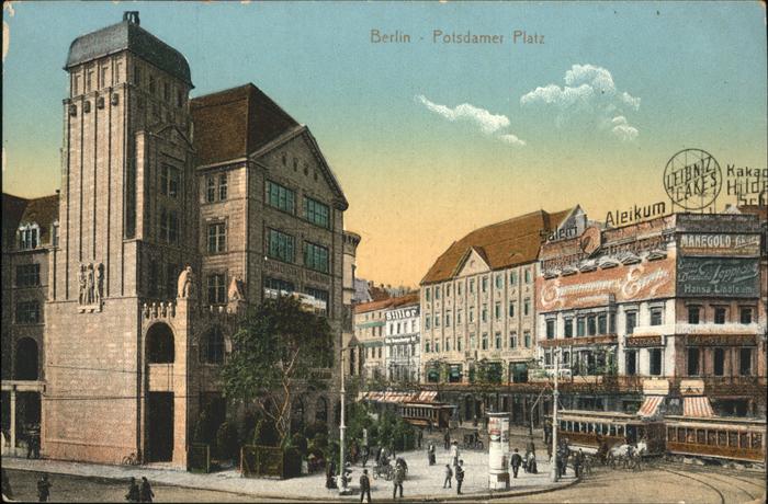 BERLIN  CITY Potsdamer Platz Strassenbahn