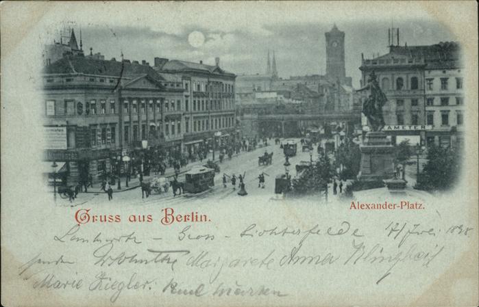 BERLIN  CITY Alexander-Platz