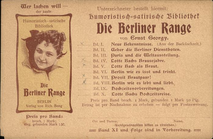 Bibliothek Library Die Berliner Range Bibliothek