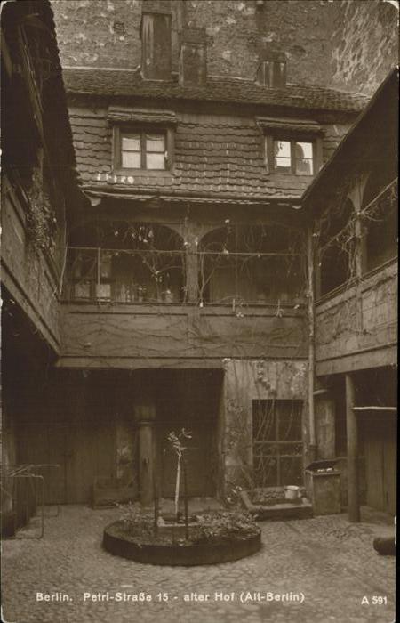 BERLIN CITY Alt-Berlin Petri-Strasse 15