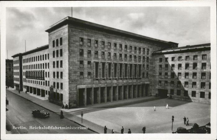 BERLIN  CITY Reichsluftfahrtministerium