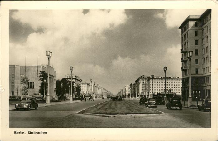 BERLIN  CITY Stalinallee