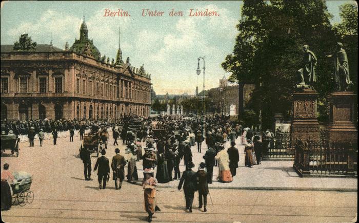 BERLIN  CITY Unter den Linden