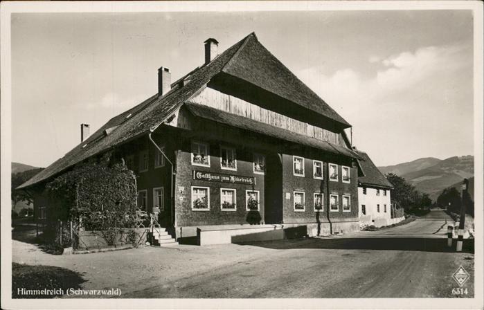 Himmelreich Hoellsteig Gasthaus zum Himmelreich