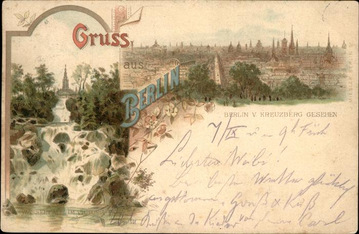 BERLIN CITY Victoria Park Wasserfall