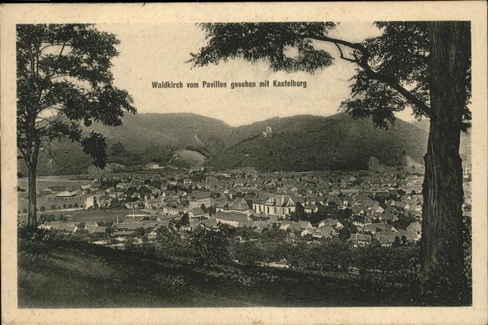 Waldkirch Breisgau Gesamtansicht Kastelburg