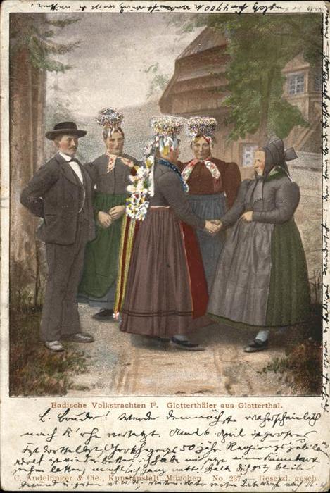 Glottertal Volkstracht Glottertäler