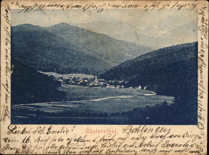 Guenterstal Freiburg Panorama