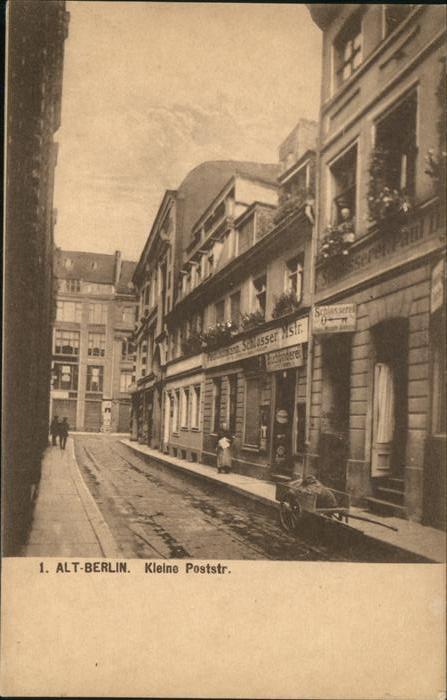 Berlin Alt-Berlin Kleine Poststraße