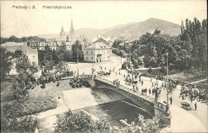 Freiburg Breisgau Friedrichsbrücke