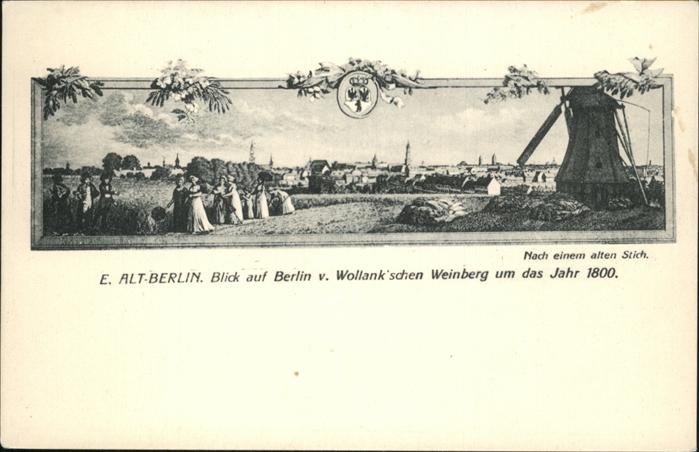 BERLIN  CITY Alt-Berlin um 1800