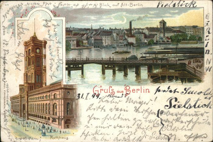 Berlin Alt-Berlin Rathaus