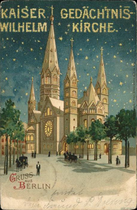 Berlin Kaiser Wilhelm Gedächtnis Kirche