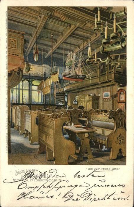 Berlin Kaiser-Keller Schifferstube