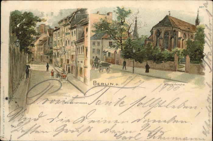 Berlin Klosterkirche Waisenstrasse