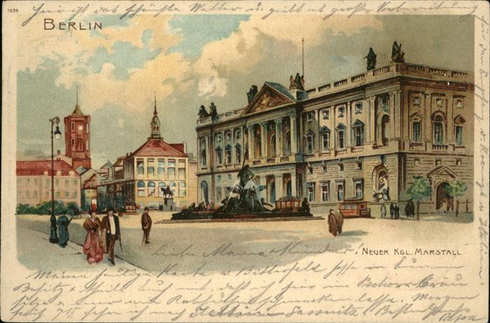 Berlin königl. Marstall