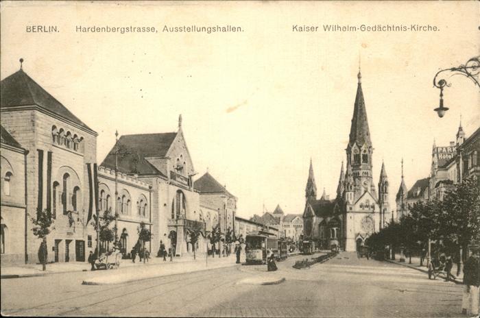 Berlin Hardenbergstraße Kaiser Wilhelm Gedächt