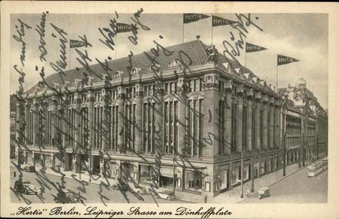BERLIN  CITY Hertie Doenhoffplatz