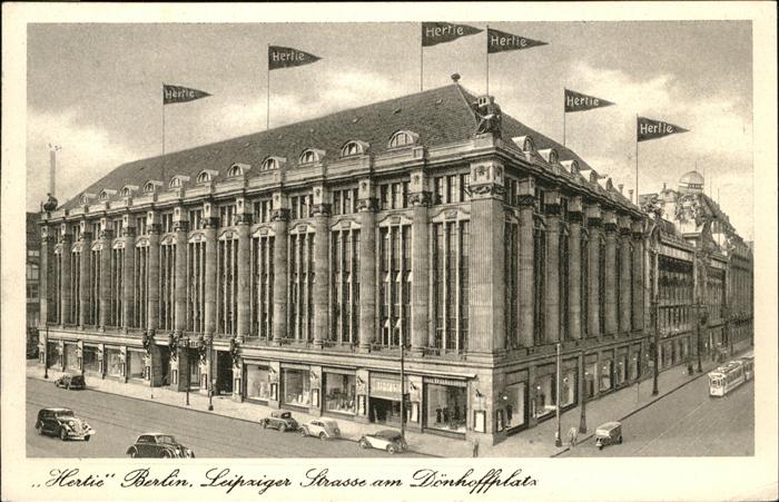 BERLIN  CITY Hertie Doenhoffplatz NZ4