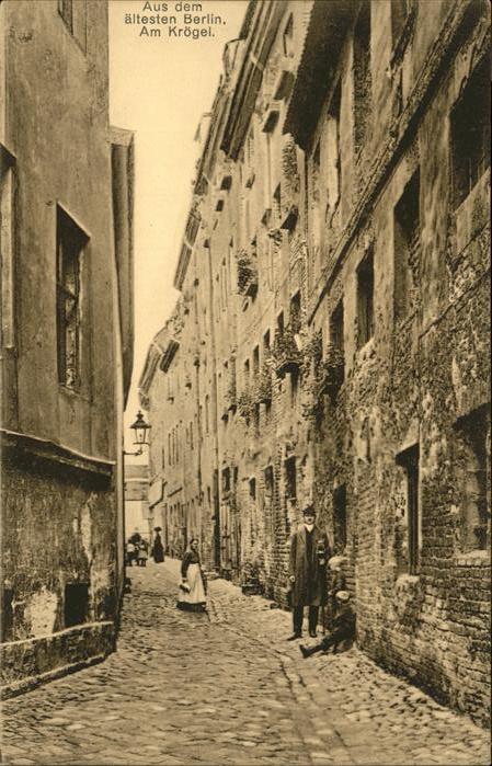 Berlin Alt-Berlin Am Krögel