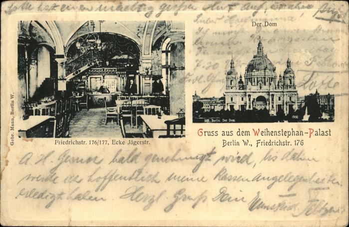 Berlin Dom Weihenstephan-Palast