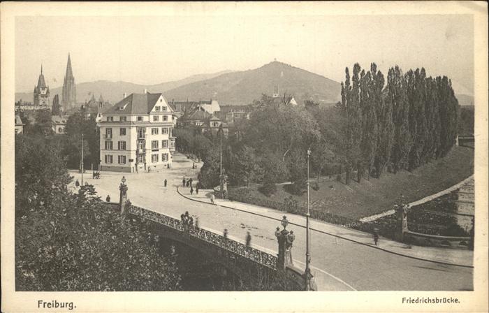 Freiburg Breisgau Friedrichsbrücke