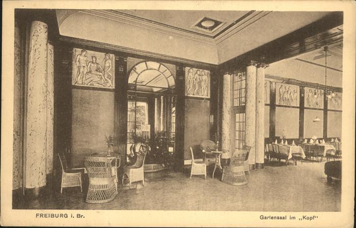 Freiburg Breisgau Gartensaal im Kopf