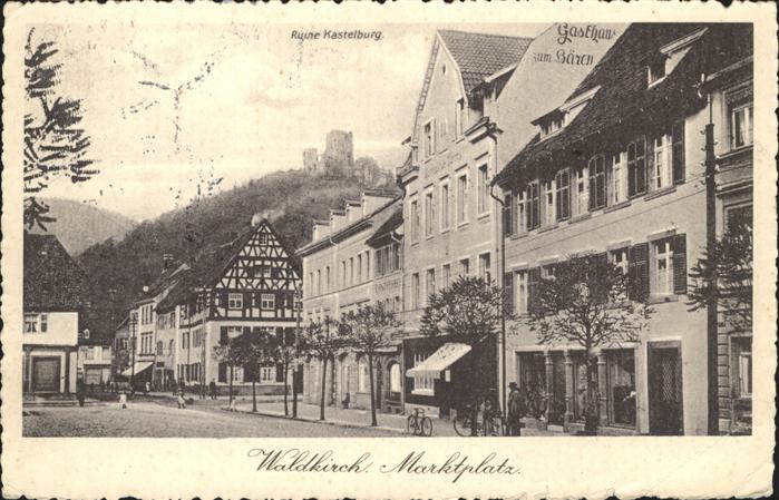 Waldkirch Breisgau Marktplatz Gasthaus zum Bären