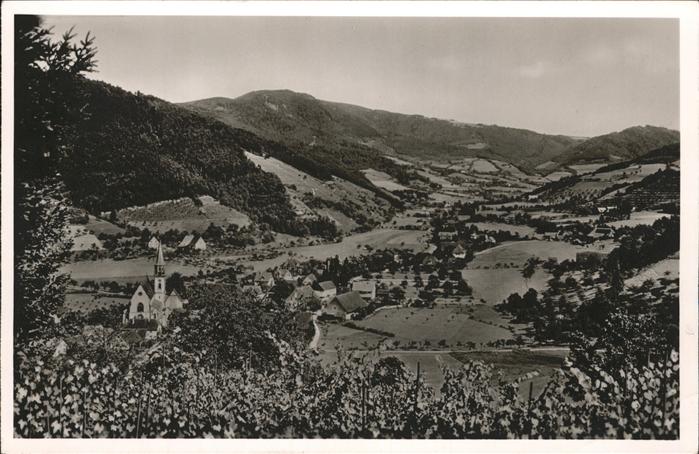 Unterglottertal Panorama