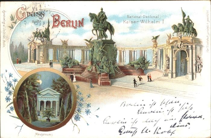 Berlin Kaiser Wilhelm Denkmal