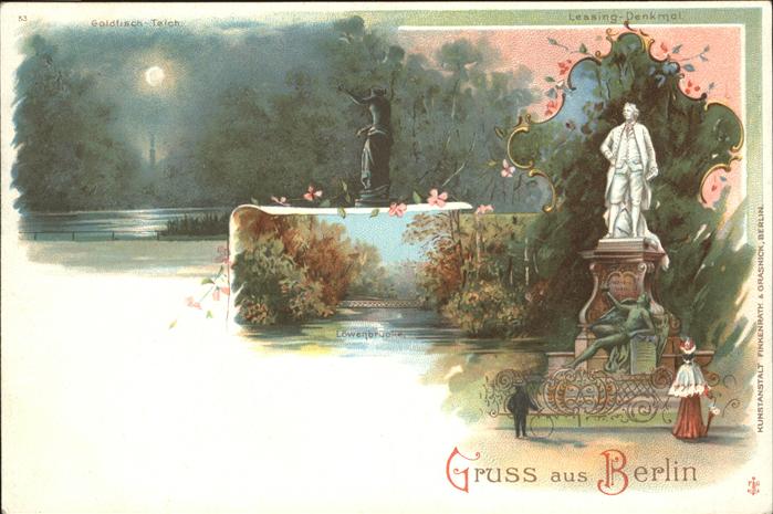 Berlin Lessing Denkmal