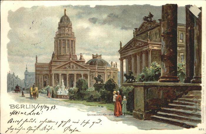 Berlin Gensdarmen Markt