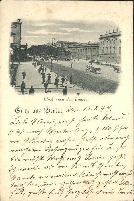 Berlin Unter den Linden