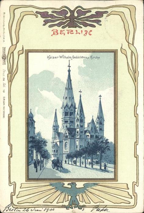 Berlin Kaiser Wilhelm Gedächtniskirche