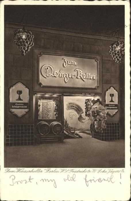 BERLIN  CITY Zum Winzerrkeller