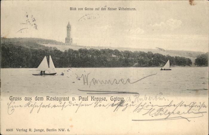 Gatow Berlin Kaiser-Wilhelmturm