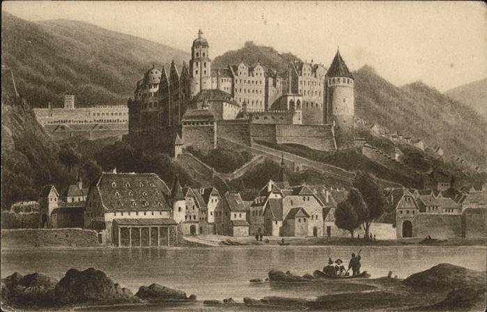 Heidelberg Neckar Schloss
Zerstörung