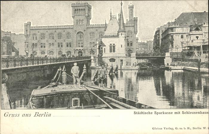 BERLIN CITY Staedt. Sparkasse
Schleusenhaus