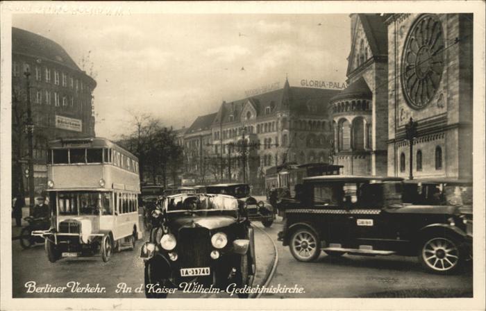 BERLIN CITY Verkehr
Gedaechtniskirche