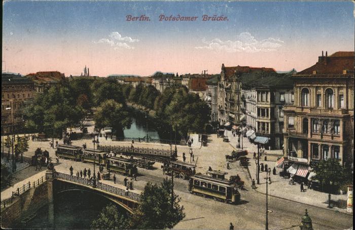 BERLIN CITY Potsdamer Bruecke