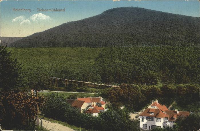 Heidelberg Neckar Siebenmühlental