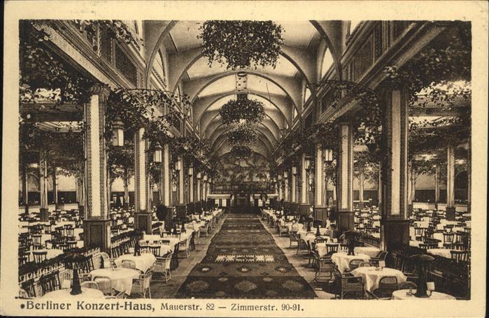BERLIN  CITY Berliner Konzert-Haus