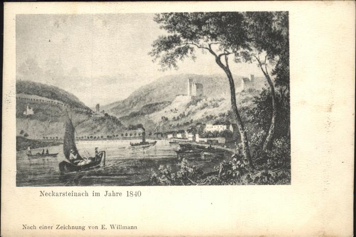 Neckarsteinach Totalansicht