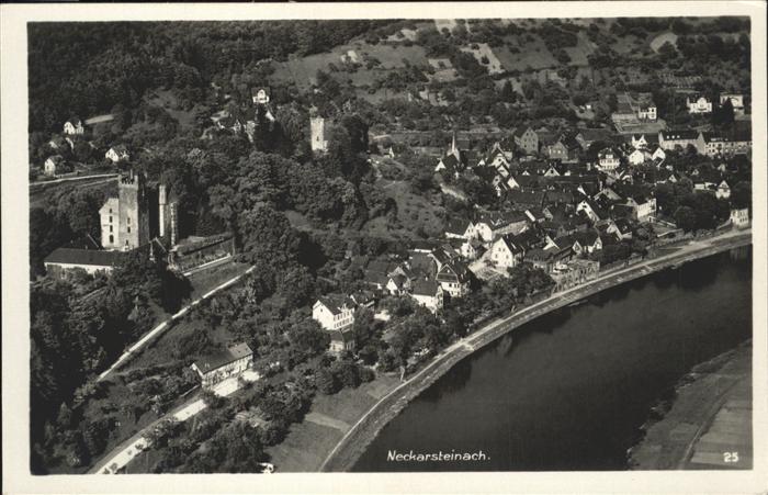 Neckarsteinach Flugbild