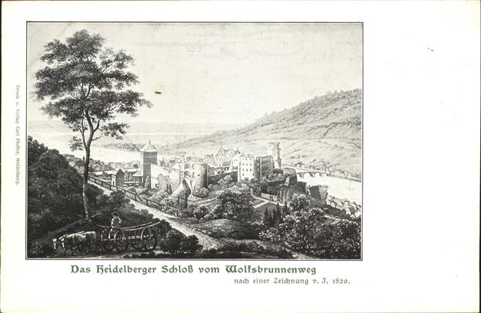 Heidelberg Neckar Heidelberger Schloss
Wolfsbrunnenweg