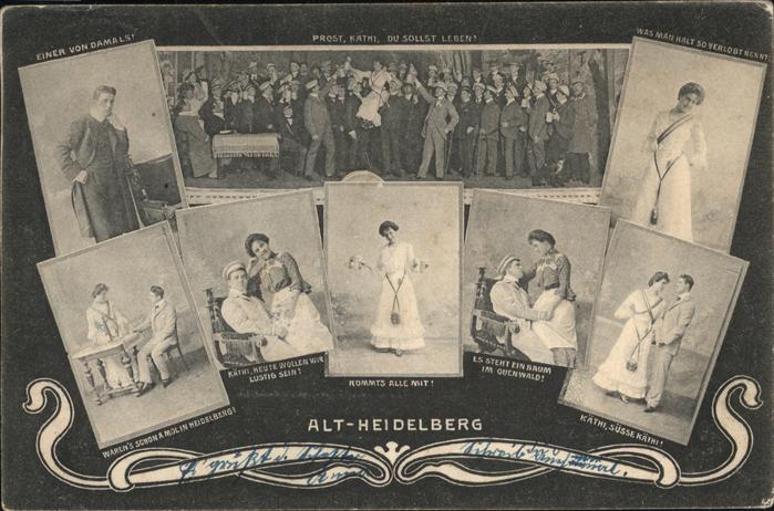 Heidelberg Neckar Alt-Heidelberg