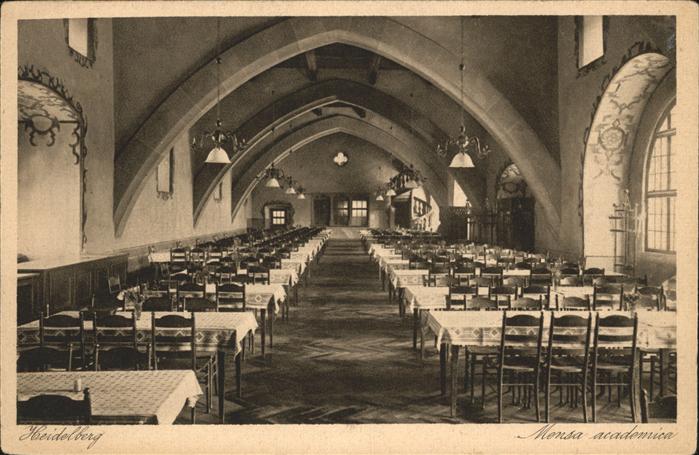 Heidelberg Neckar Menso academica