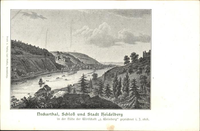 Heidelberg Neckar Neckartal