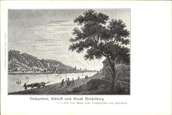 Heidelberg Neckar Neckartal